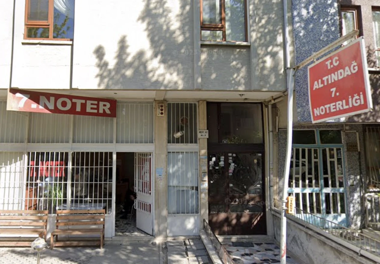 Altındağ 7. Noterliği — Ankara Altındağ noterlik binası