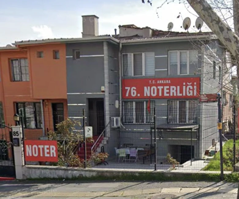 Ankara 76. Noterliği — Ankara Yenimahalle noterlik binası