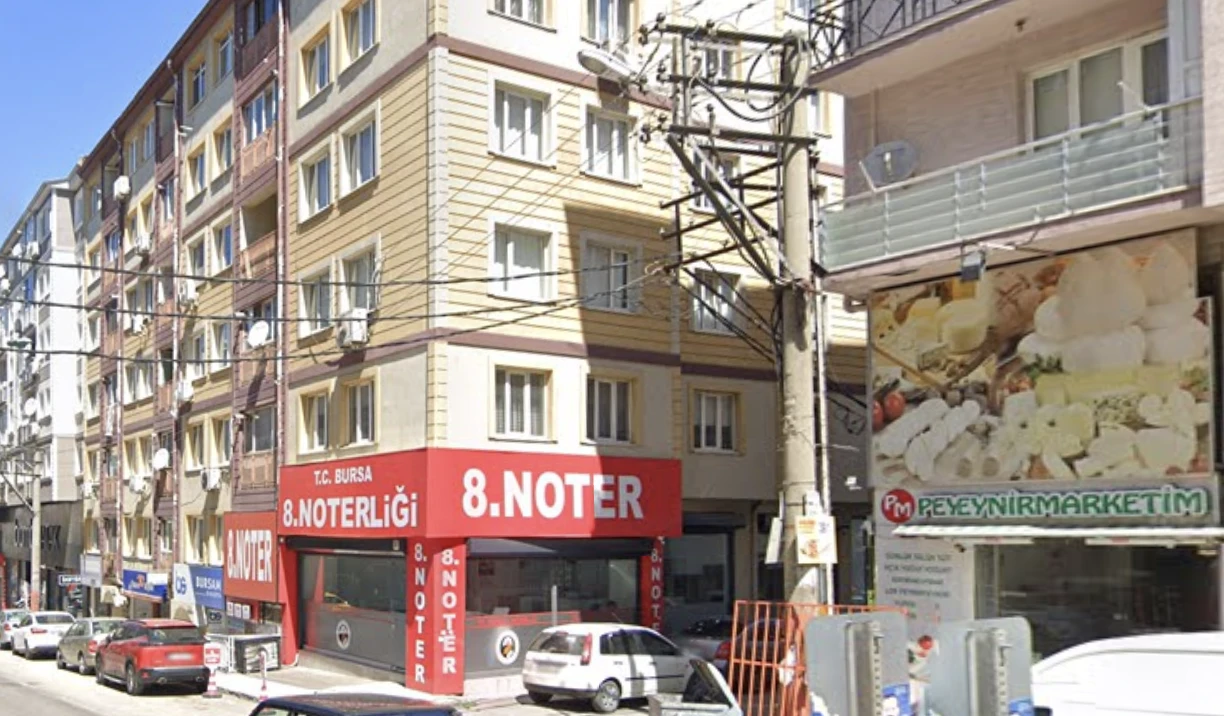 Bursa 8. Noterliği — Bursa Yıldırım noterlik binası