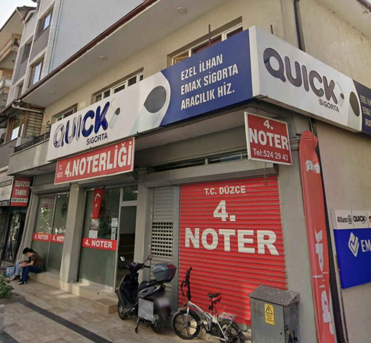 Düzce 4. Noterliği — Düzce Merkez noterlik binası