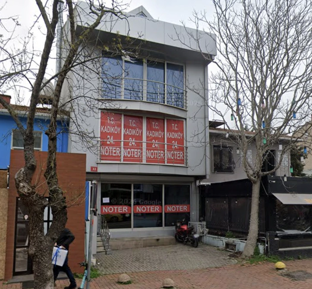 Kadıköy 24. Noterliği — İstanbul Kadıköy noterlik binası